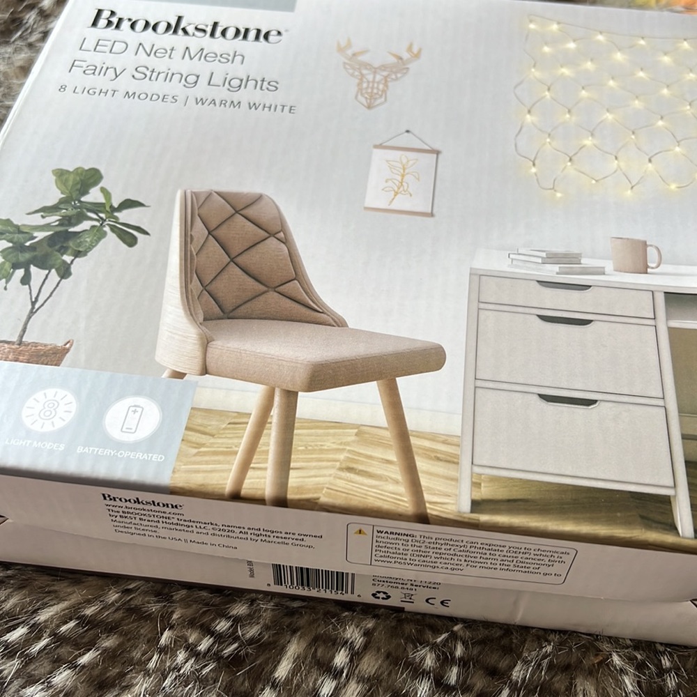 Brookstone LED Net Mesh Fairy String Lights - Picture 5 of 5